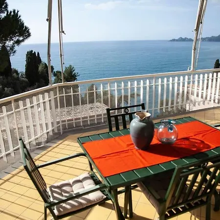House By The Sea Overlooking Portofino Zoagli